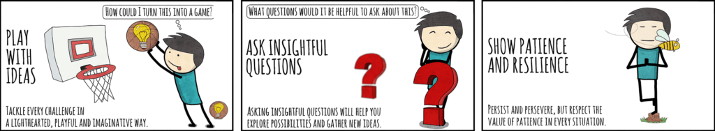 Think more creatively