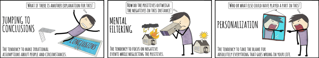 Cognitive distortions sabotaging your brain